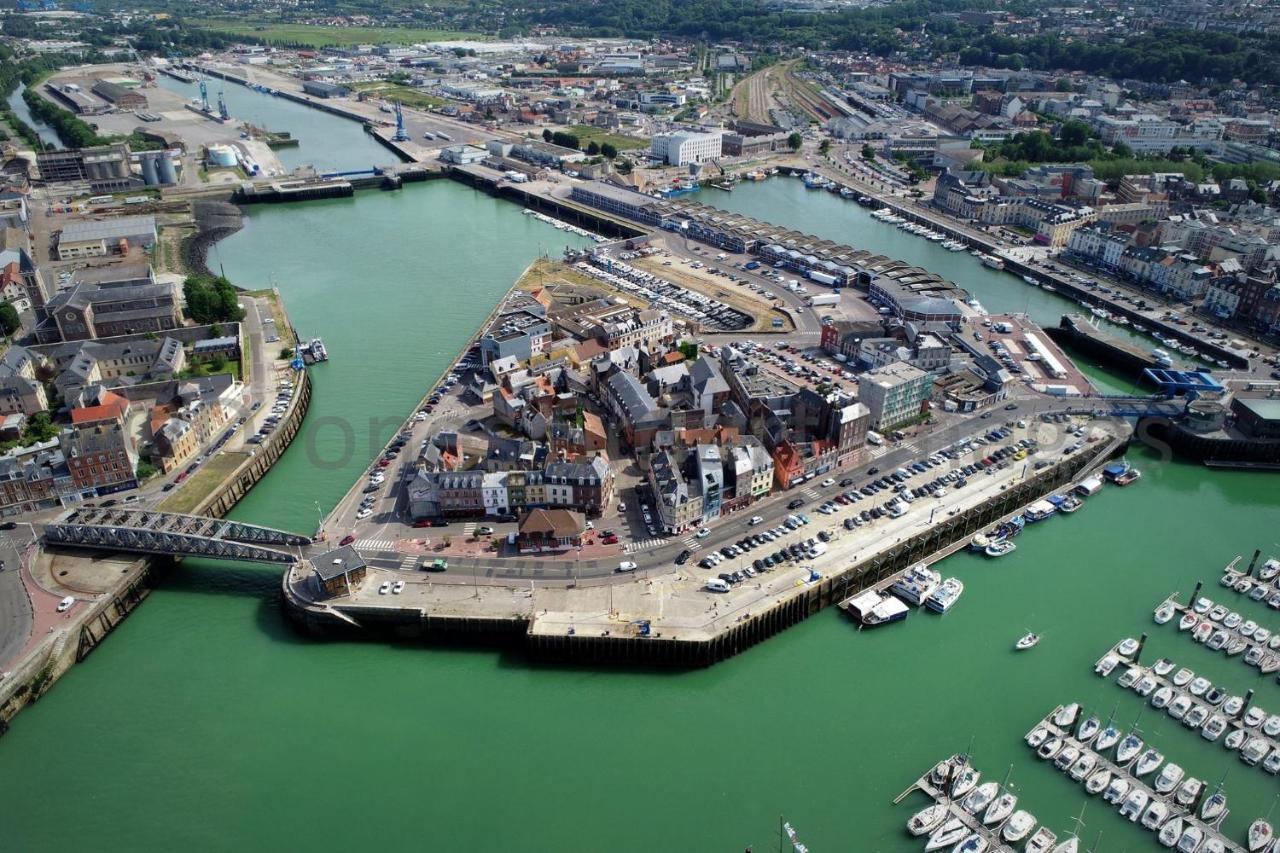 La Coquille - Centre Historique Parking Gratuit Lägenhet Dieppe Exteriör bild